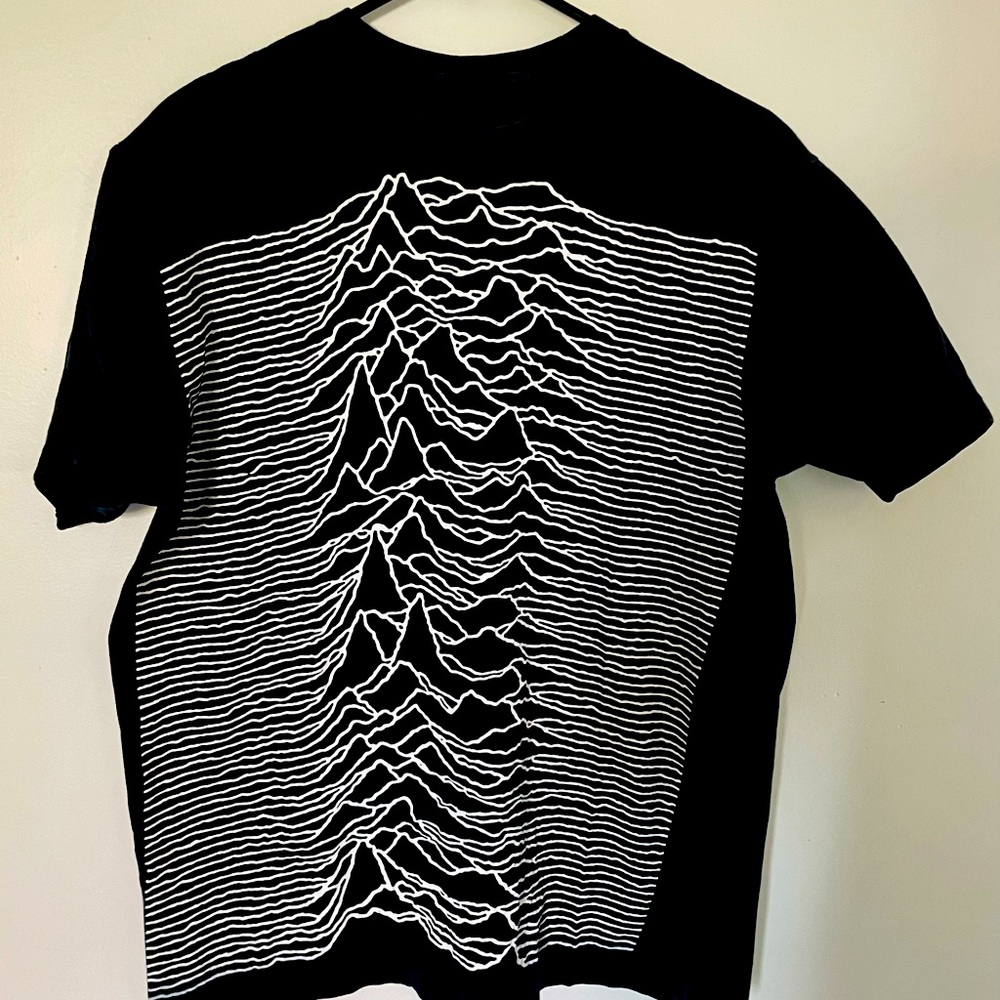 Joy Division Unknown Pleasures T-shirt.